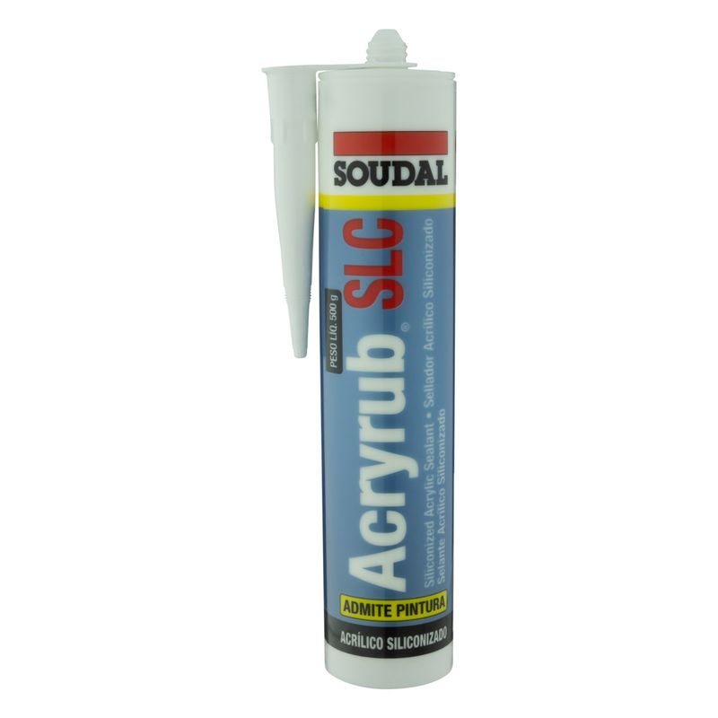 Selante-Acrilico-Branco-Soudal-Acryrub-500gFrontal1