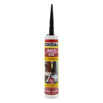Silicone Acético Multiuso Preto Soudal Tubo 320g