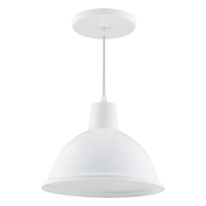 Pendente de Alumínio TD 820 Branco Taschibra 1xE27