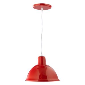 Pendente de Alumínio TD 820 Vermelho Taschibra 1xE27