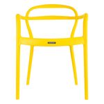 Cadeira-Plastica-com-Braos-Amarela-Tramontina-SummaFrontal2