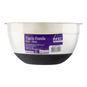 Tigela Funda em Inox Ikinci 18cm