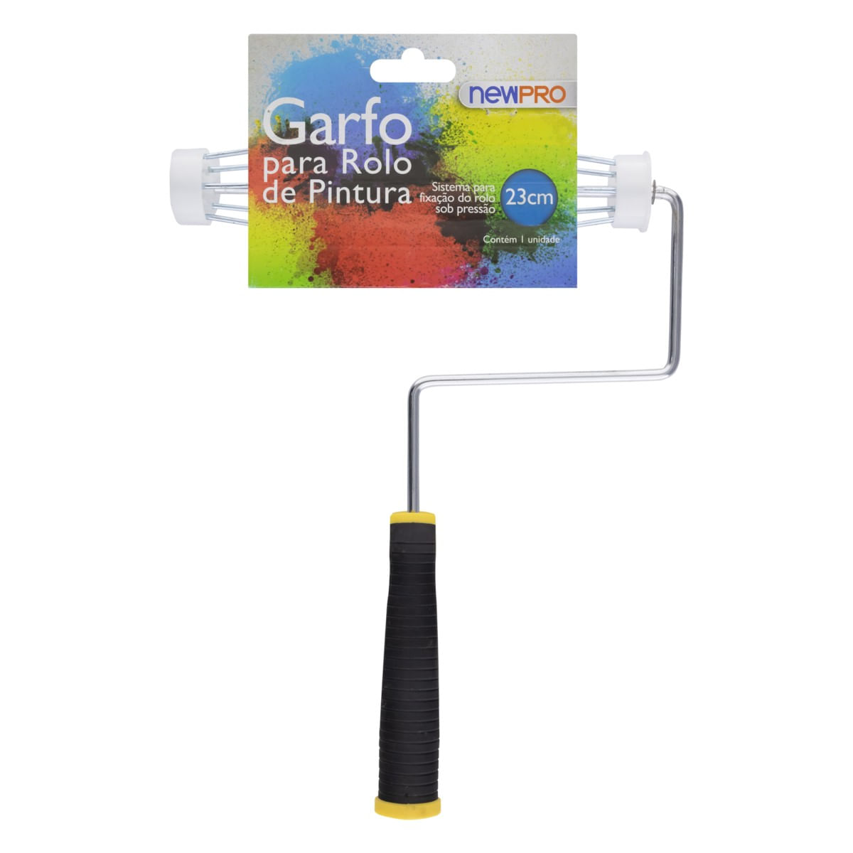SuporteparaRolodePinturaPretoNewpro23cmFrontal3