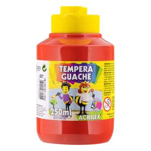 Tinta Guache Vermelha Acrilex 250ml