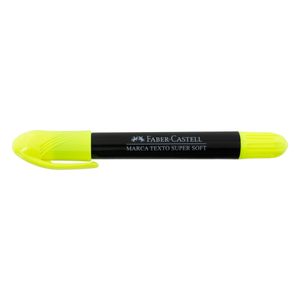 Marca Texto Amarelo Faber Castell Super Soft