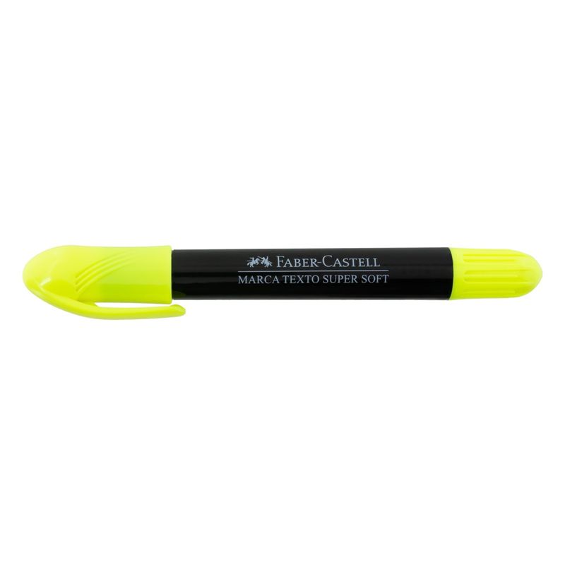 Marca-Texto-Amarelo-Faber-Castell-Super-SoftFrontal1