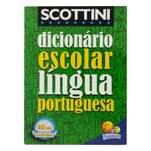 Dicionário Escolar de Português Scottini