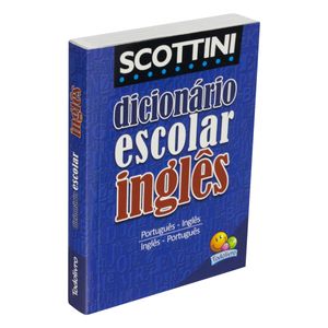 Dicionário Escolar de Inglês Scottini