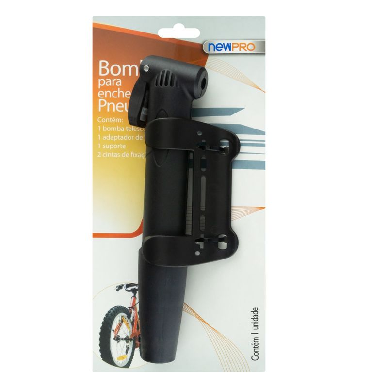 Bomba-de-Ar-para-Encher-Pneu-Newpro-NP01-00033Frontal3