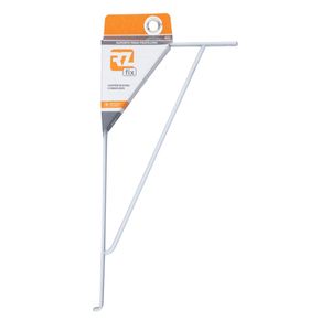 Suporte para Prateleira de Vidro Rzfix Branco 25cm