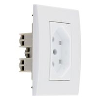 Tomada para Móveis 2 Pinos + Terra Margirius Sleek 10A
