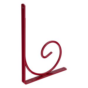 Suporte para Prateleira Vermelho Rzfix 24cm x 17cm