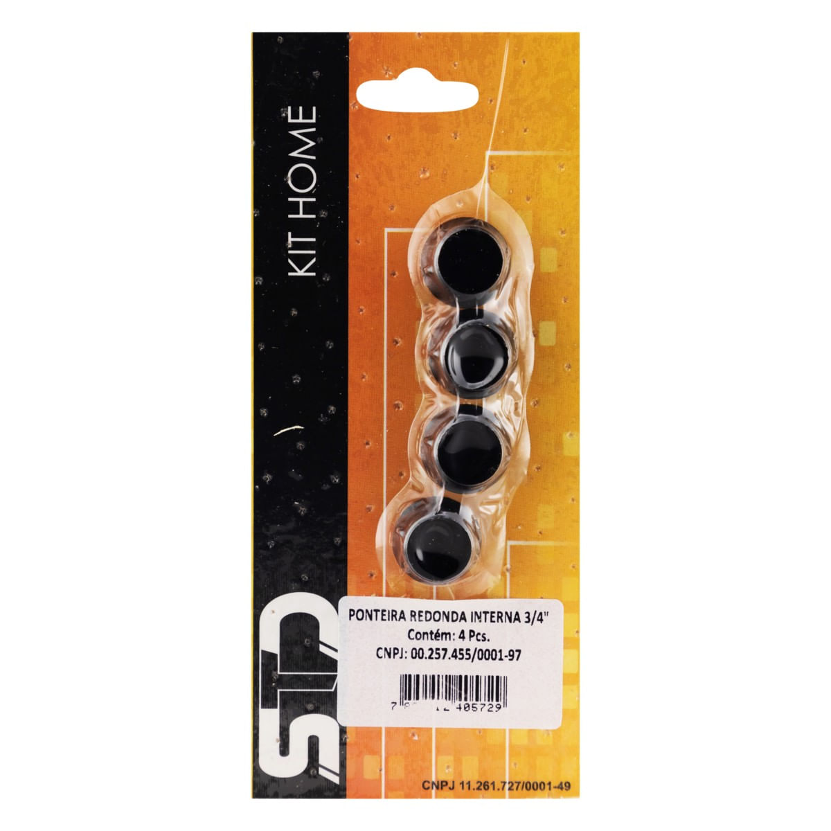 PonteiradePlásticoRedondaInternaStd3/4``Frontal4