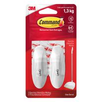 Gancho Command para Utensílios M 3M 2 unidades Branco