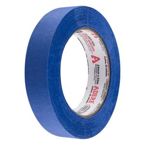 Fita Crepe para Pintura Azul Adere 24mm x 50m