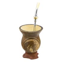 Conjunto Cuia com Bomba Grossa Baroni
