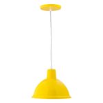 Pendente-de-Aluminio-TD-820-Amarelo-Taschibra-1xE27Frontal1