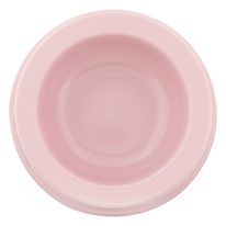 Comedouro Plástico Rosa Plasvale Médio