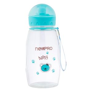 Garrafa Squeeze Infantil Newpro Azul 350ml