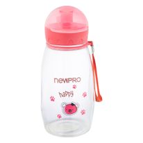 Garrafa Squeeze Infantil Newpro Vermelha 350ml