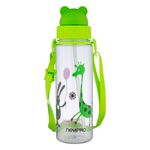 Garrafa-Squeeze-Infantil-Newpro-Verde-500mlFrontal1