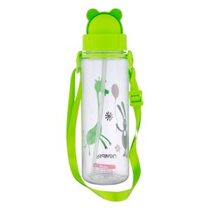 Garrafa Squeeze Infantil Newpro Verde 500ml