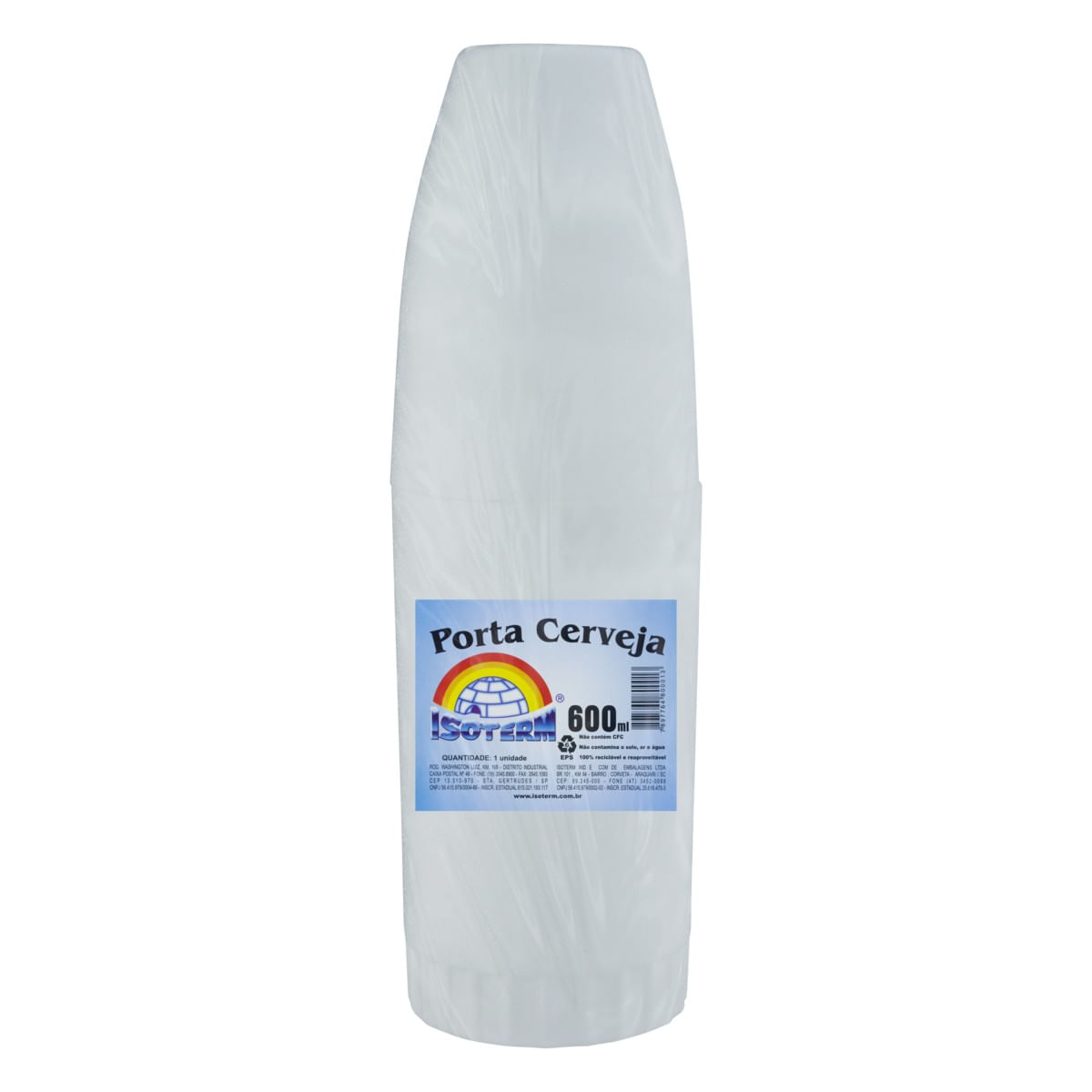 PortaCervejaBrancoIsoterm600mlFrontal2