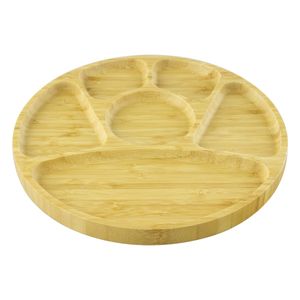 Petisqueira de Bambu Redonda Ikinci 26,5cm