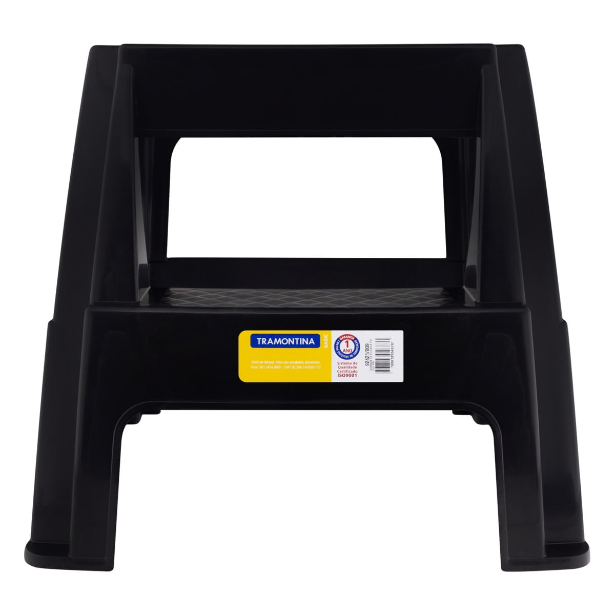 BanquetaEscadaPretaTramontinaFrontal2