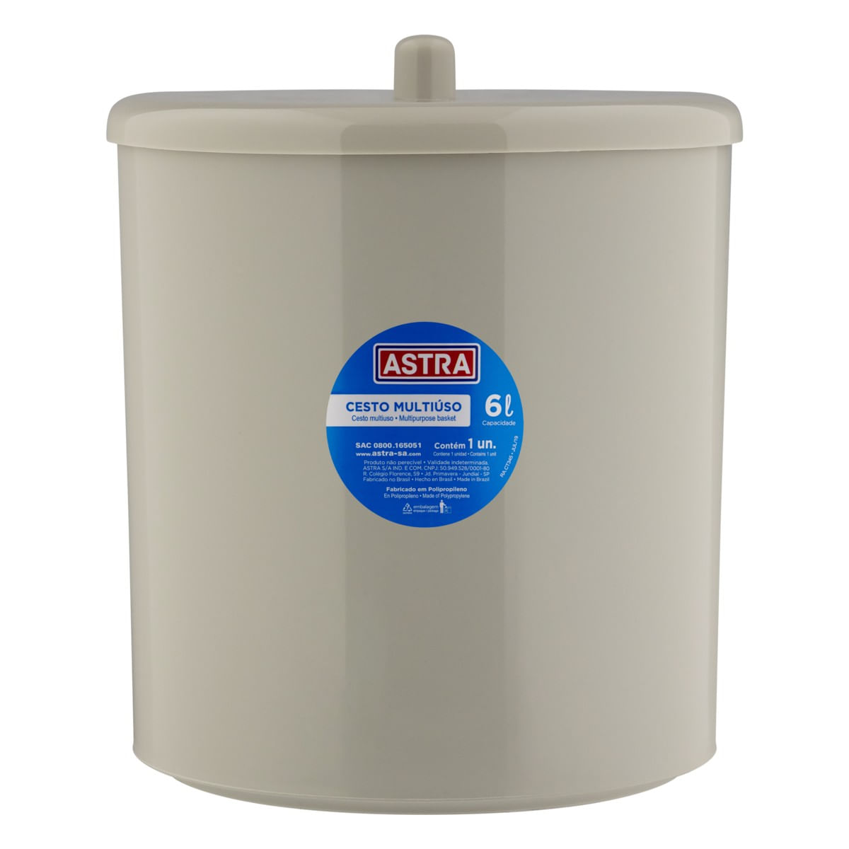 CestoMultiusocomTampaAstraCinzaFrontal1