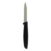 Faca para Legumes em Inox Cabo Preto Tramontina Plenus 3"