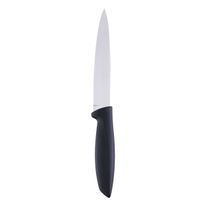 Faca para Cozinha em Inox Cabo Preto Tramontina Plenus 6"
