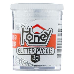 Glitter Prata Honey 3g