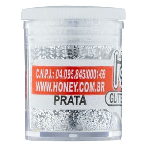 Glitter Prata Honey 3g