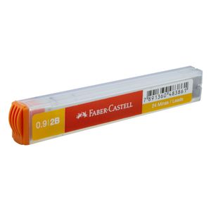 Grafite para Lapiseira Polymer Faber Castell 0,9mm 24 unidades