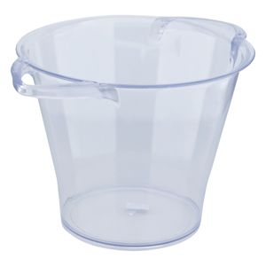 Balde de Gelo Transparente Plastic 5l