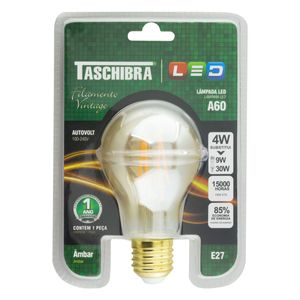 Lâmpada Led Filamento A60 Taschibra 4W