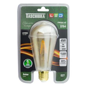 Lâmpada Led Filamento ST64 Taschibra 4W