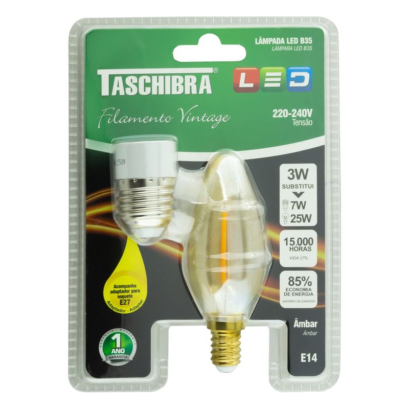 Lampada-Led-Filamento-B35-Taschibra-3W-220---240VFrontal3