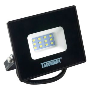 Refletor de Led Preto Taschibra 10W 6500K