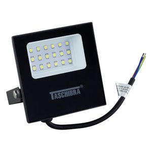 Refletor de Led Preto Taschibra 20W 6500K