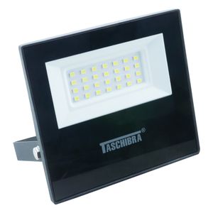 Refletor de Led Preto Taschibra 30W 6500K