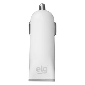 Carregador Veicular Usb 1 Saída Elg Branco