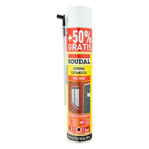 Espuma Expansiva Multiuso Soudal 750ml