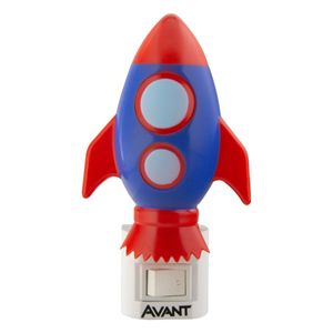 Luminária Noturna Led Infantil Avant Foguete 1W