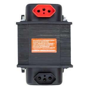 Autotransformador Preto Force Line Power Plus 2400VA