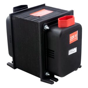 Autotransformador Preto Force Line Power Plus 2400VA