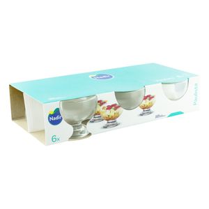 Conjunto de Taça para Sobremesa Nadir 6 peças 220ml