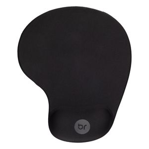 Mouse Pad Apoio de Gel Bright Preto