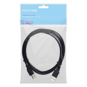 Cabo Usb para Impressora Multilaser 1,8m